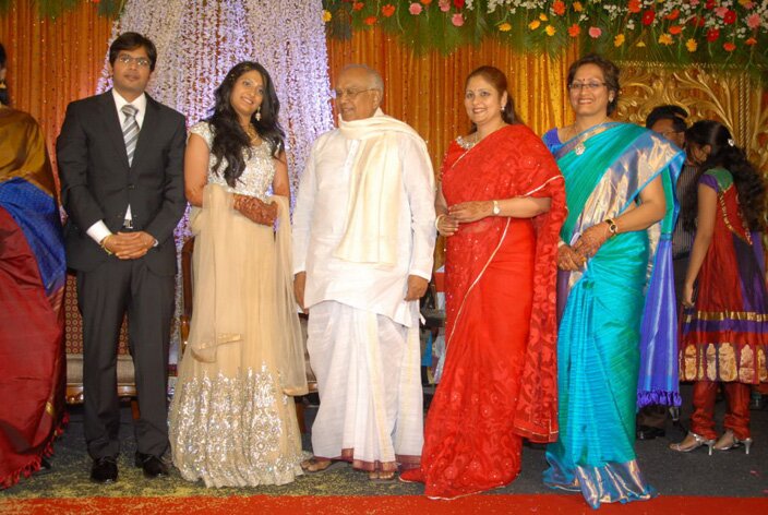 Celebs at jayasudha sister subhashini Daughter marriage photos