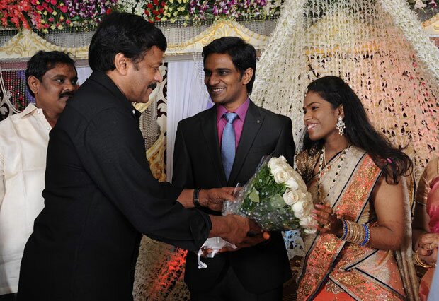 Kaasi Viswanadham Son Wedding Reception Photos